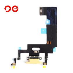 OG Charging Port Flex Cable For iPhone XR (OEM Pulled) (Yellow)