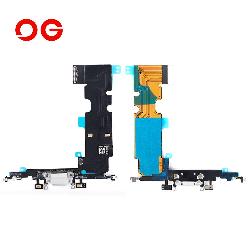 OG Charging Port Flex Cable For iPhone 8 Plus (OEM Pulled) (Silver)