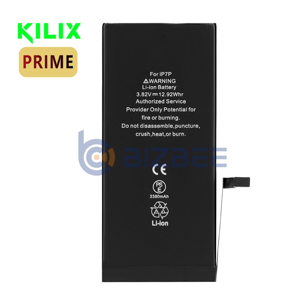 Kilix High Capacity Battery 3380mAh For iPhone 7 Plus (Prime)