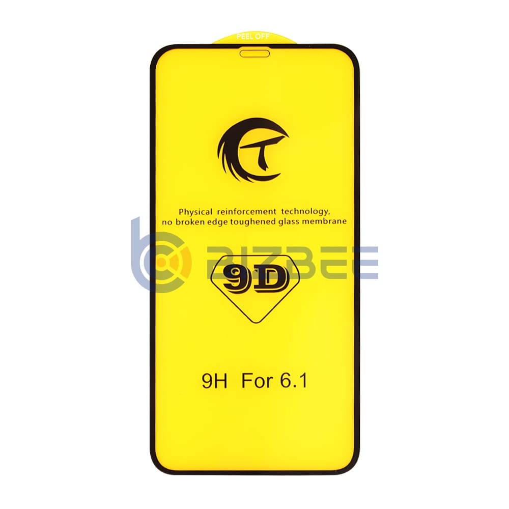 9D Full Cover HD Tempered Glass Film For iPhone XR/11 Without Packaging