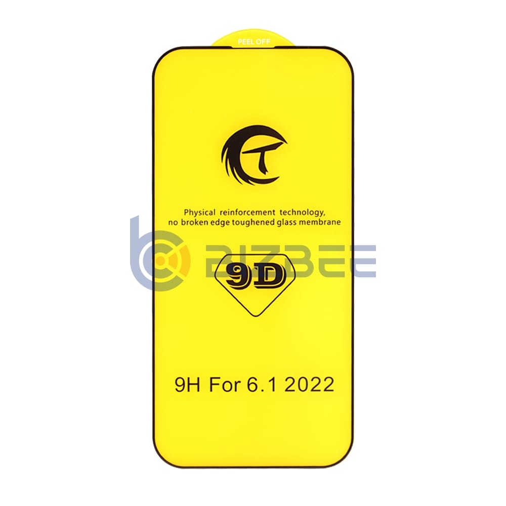 9D Cold Carving Full Cover HD  Tempered Glass Film for Apple iPhone 14 Pro without Packaging