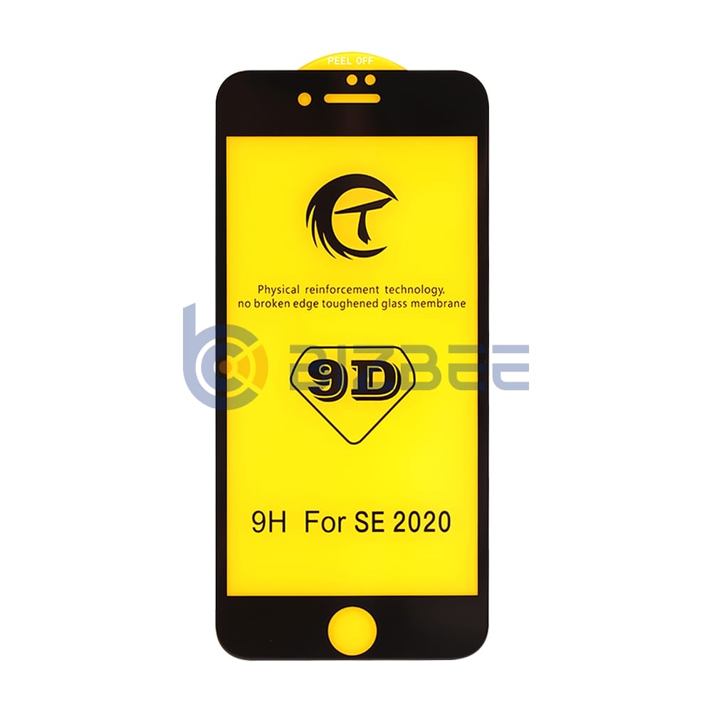 9D Full Cover HD Tempered Glass Film For iPhone SE 2020/SE 2022