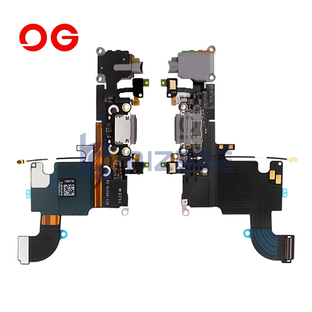 OG Charging Port Audio Flex Cable For iPhone 6S (OEM Pulled) (Space Gray )