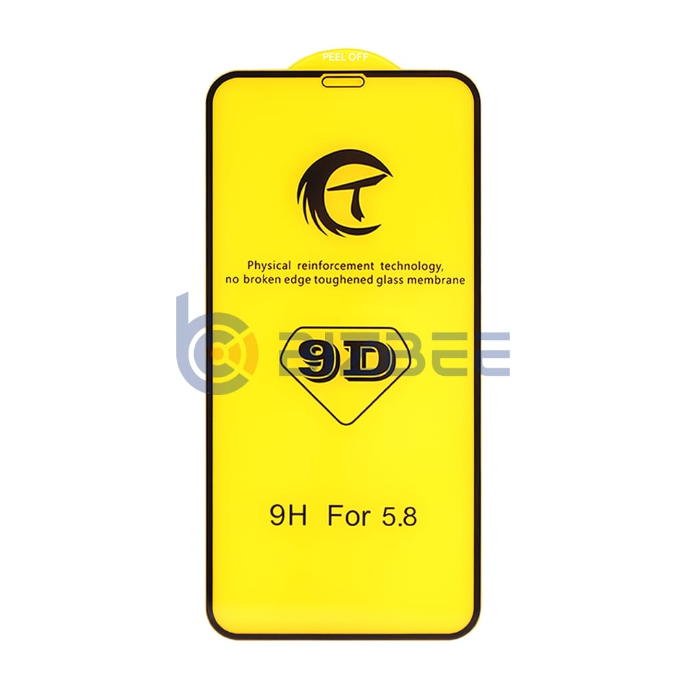 9D Cold Carving Full Cover HD  Tempered Glass Film for Apple iPhone X/XS/11 Pro With Package