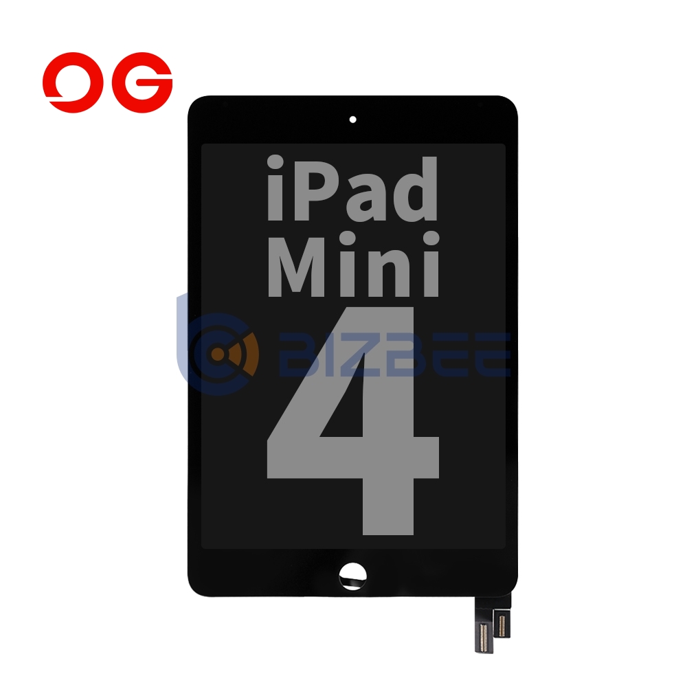 Display Assembly For iPad Mini4 (A1538/A1550) Refurbished With Sleep/Wake Sensor Flex Cable