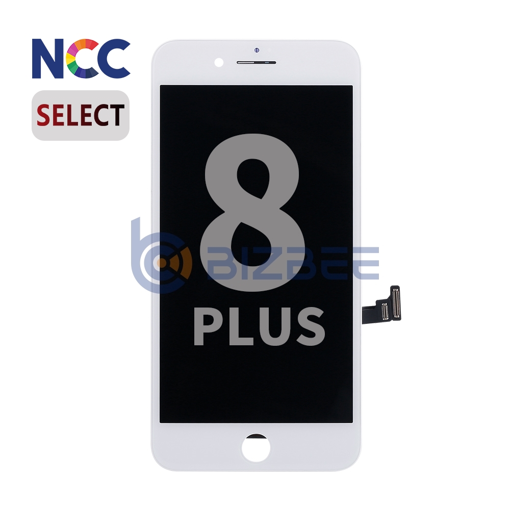 NCC LCD Assembly For iPhone 8 Plus (Select) (White)