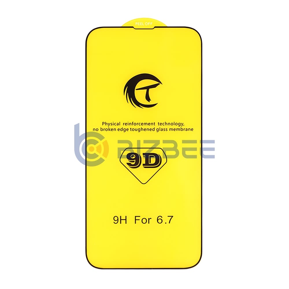 9D Cold Carving Full Cover HD  Tempered Glass Film for Apple iPhone 14 Plus/13 Pro Max without Packaging