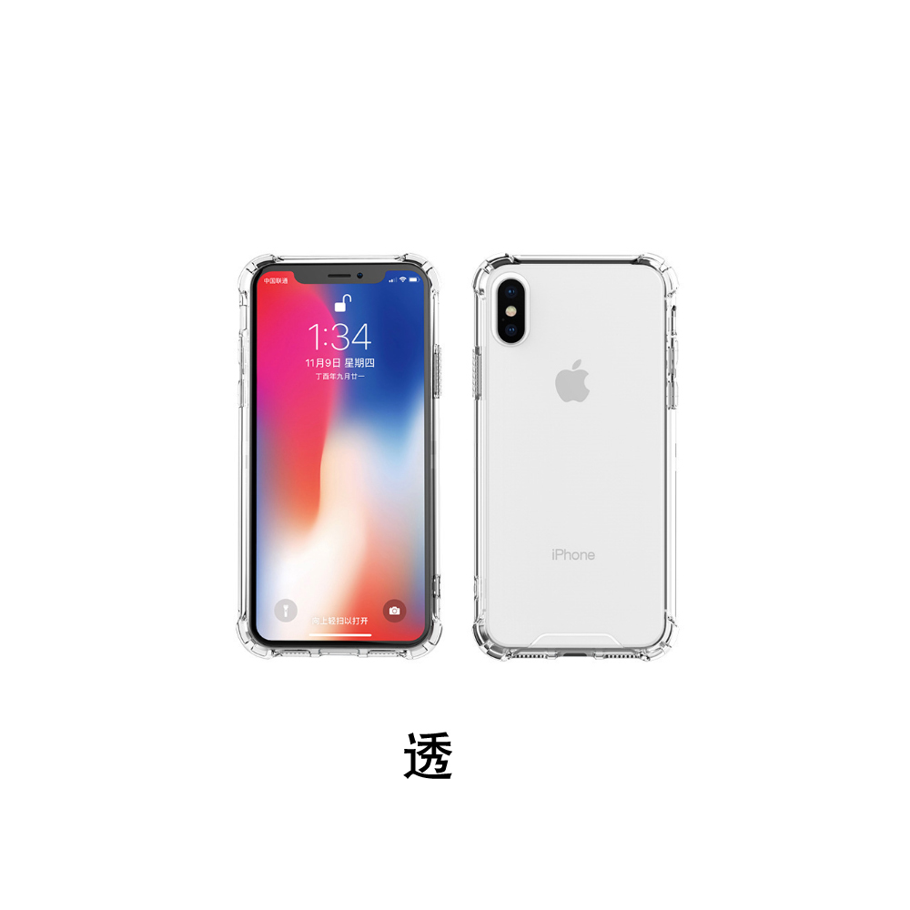 NCC A0001 Transparent TPU Four Corners Anti-Fall Protective Case
