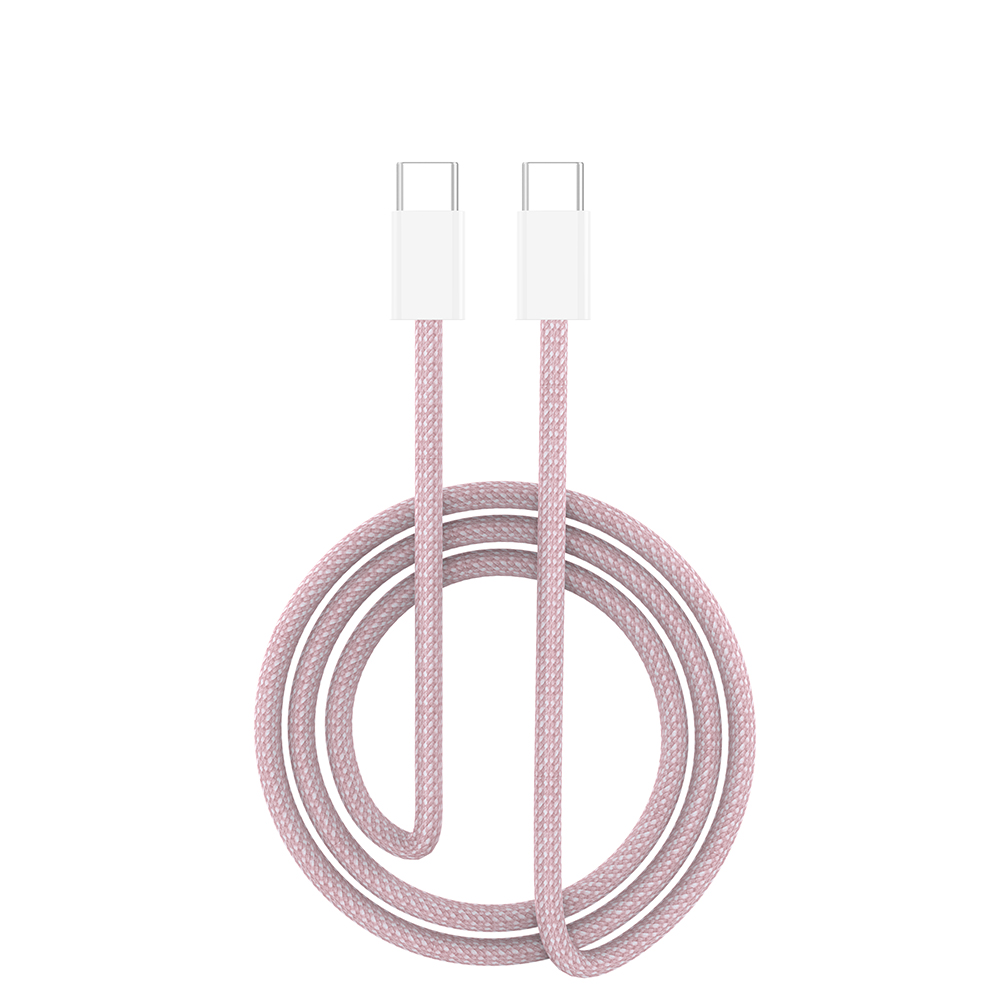 NCC D118CC Charging Data Cable Type-C to Type-C Macaroon 60W with Package