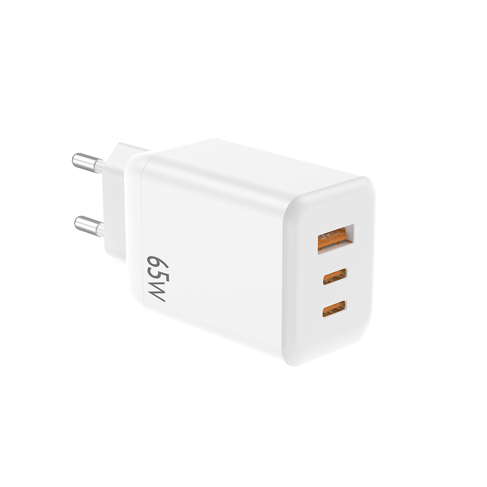 NCC Chargers of EU Plug 65W Dual USB-C & USB-A