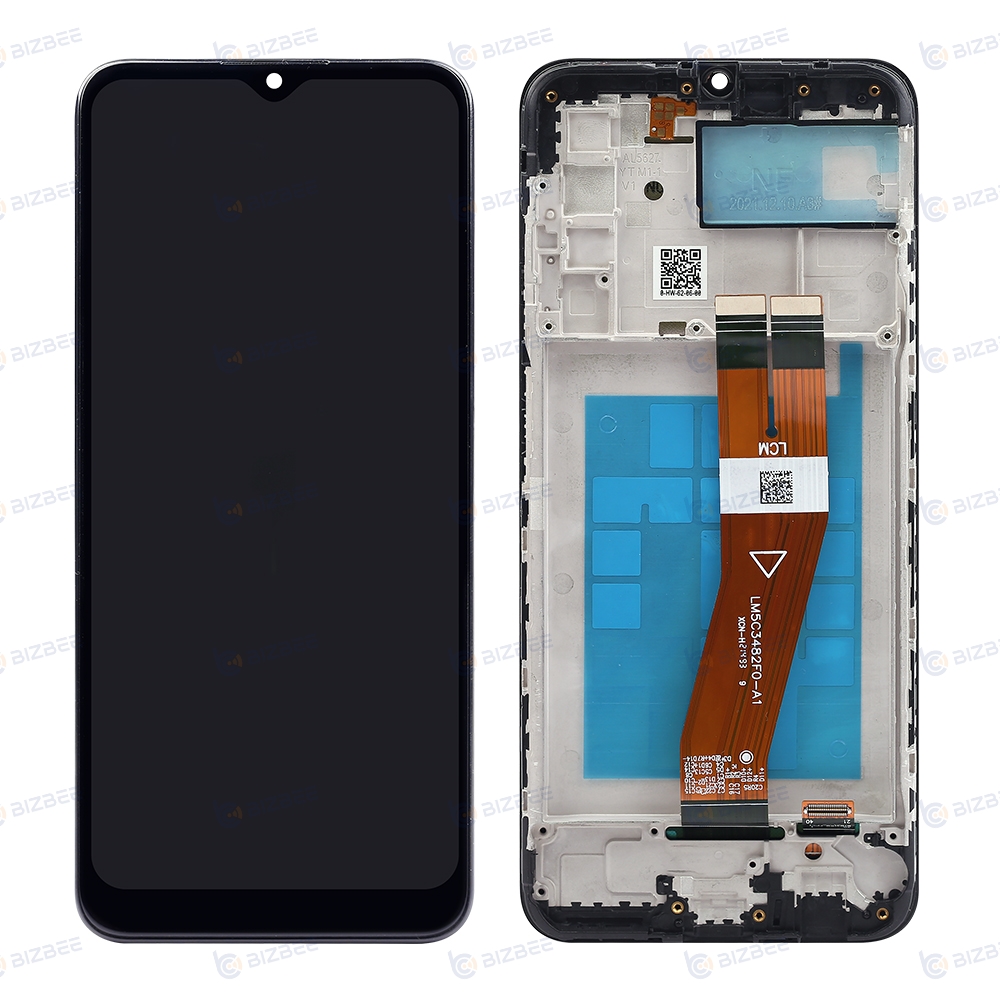 NCC Prime Display Assembly With Frame for SM A03 (A035G) OEM Material Big Cover Glass