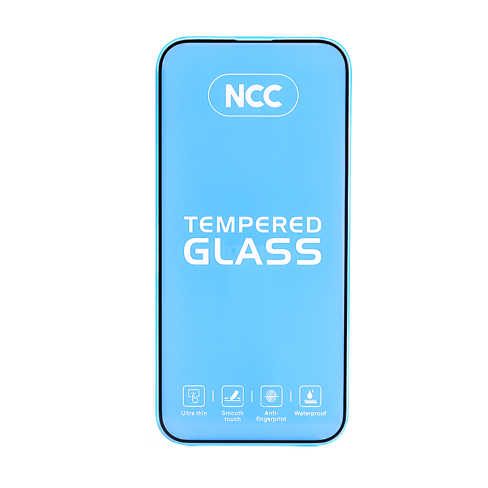 NCC High Definition 9D Full Glue Large Arc Edge Tempered Film for Apple iPhone 16e Fine Packaging MOQ:20PCS