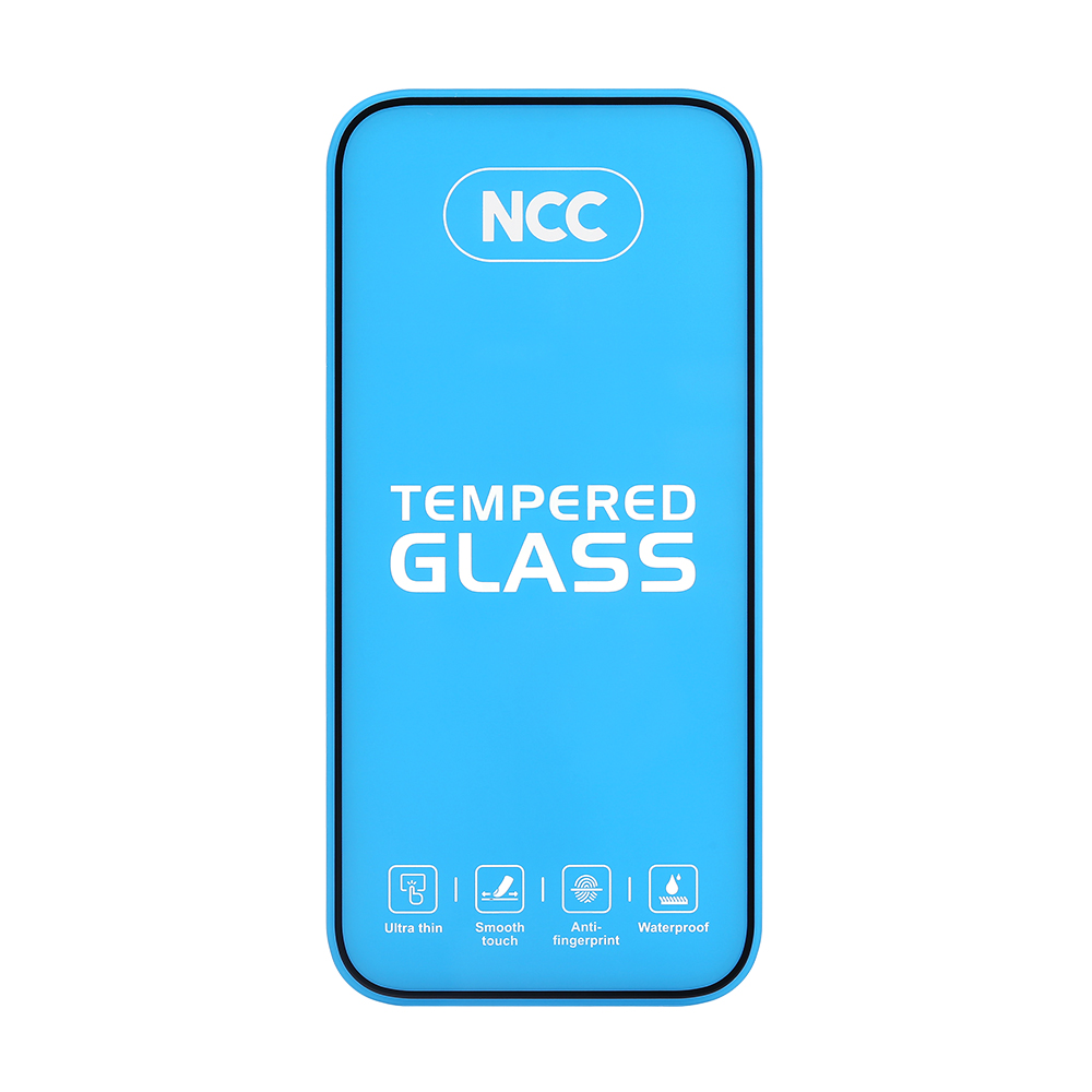NCC High Definition 9D Full Glue Large Arc Edge Tempered Film for iPhone 17 Fine Packaging