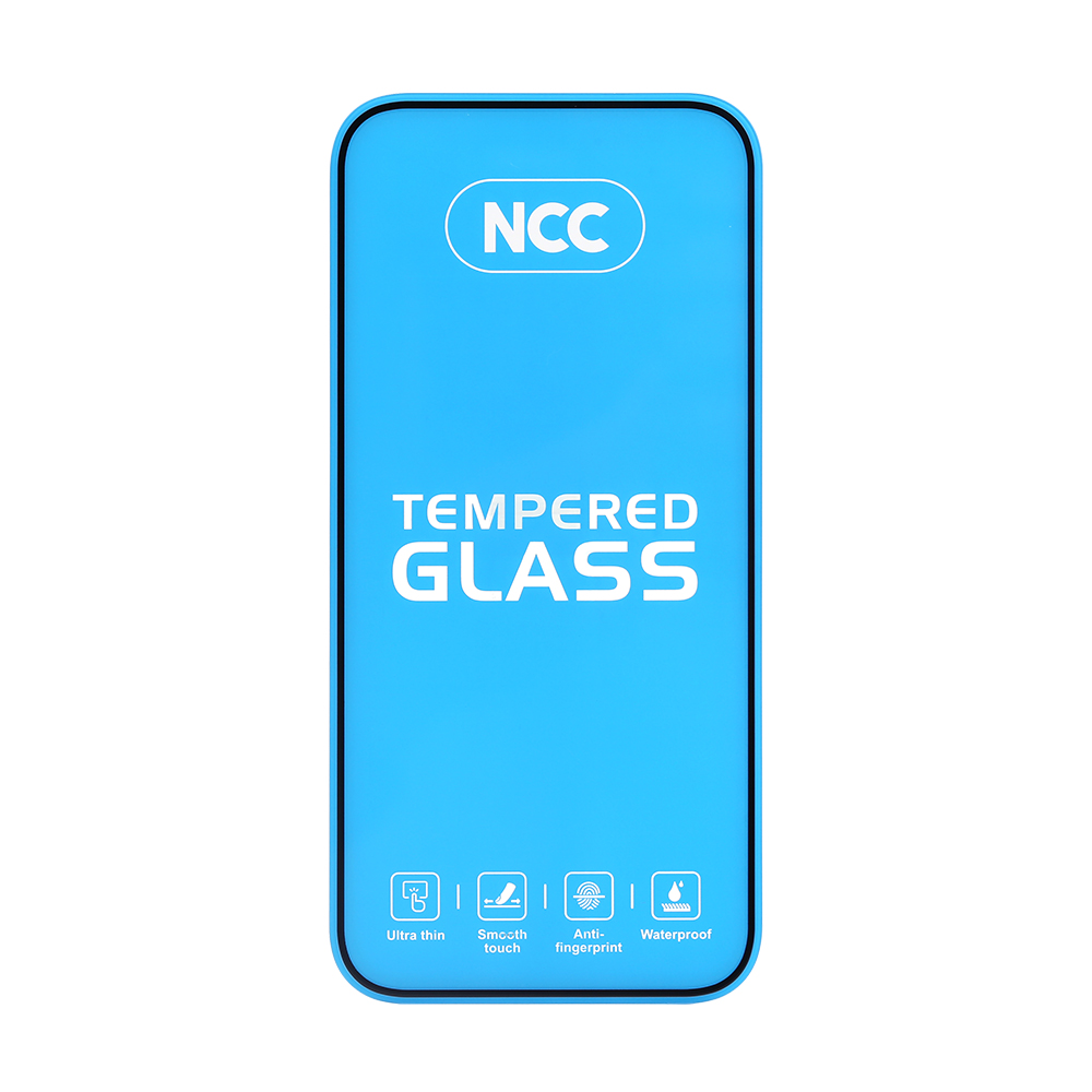NCC High Definition 9D Full Glue Large Arc Edge Tempered Film for iPhone 17 Pro Max Fine Packaging