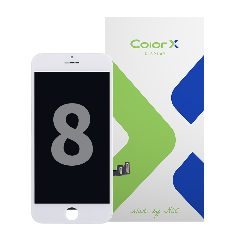 ColorX Display Assembly With Metal Plate for iPhone 8/SE 2020