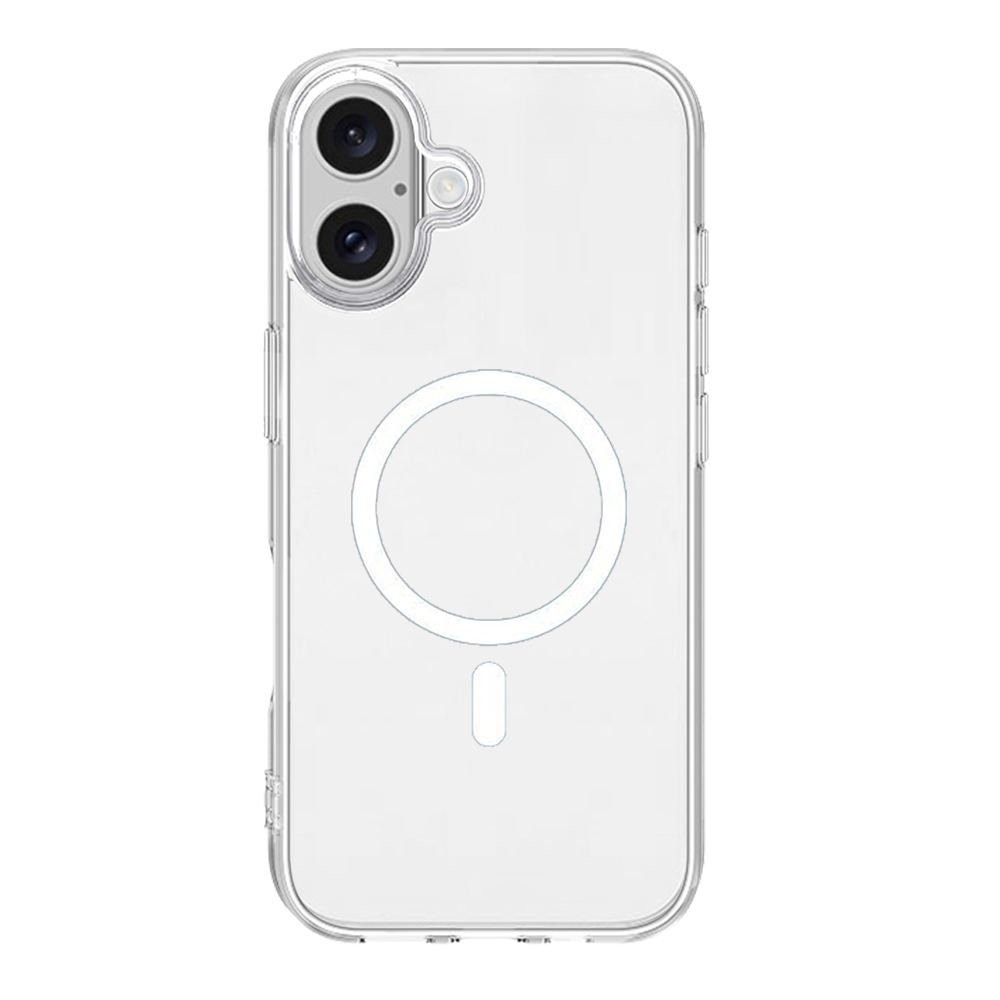 NCC A0015 protective case for iPhone 16 Pro   transparent PC+TPU magnetic phone case with packaging