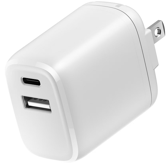 NCC C211 30W USB-A+C Charger US Foldable Plug with Package MOQ:50PCS