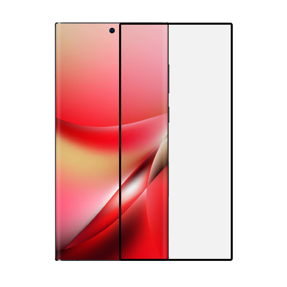 NCC 3D Silk HD Tempered Glass Suitable for Samsung S23FE Full Glue with Premium Package