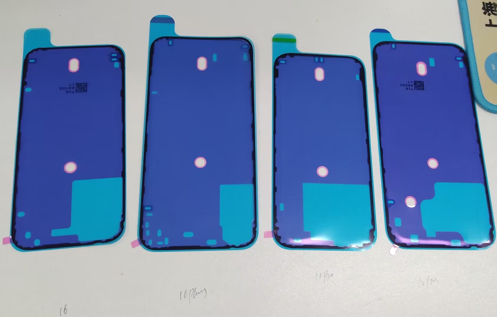 Back Cover Glass Waterproof Adhesive For AP IPH 16  Pro Brand New and Full Original 50PCS/LOT