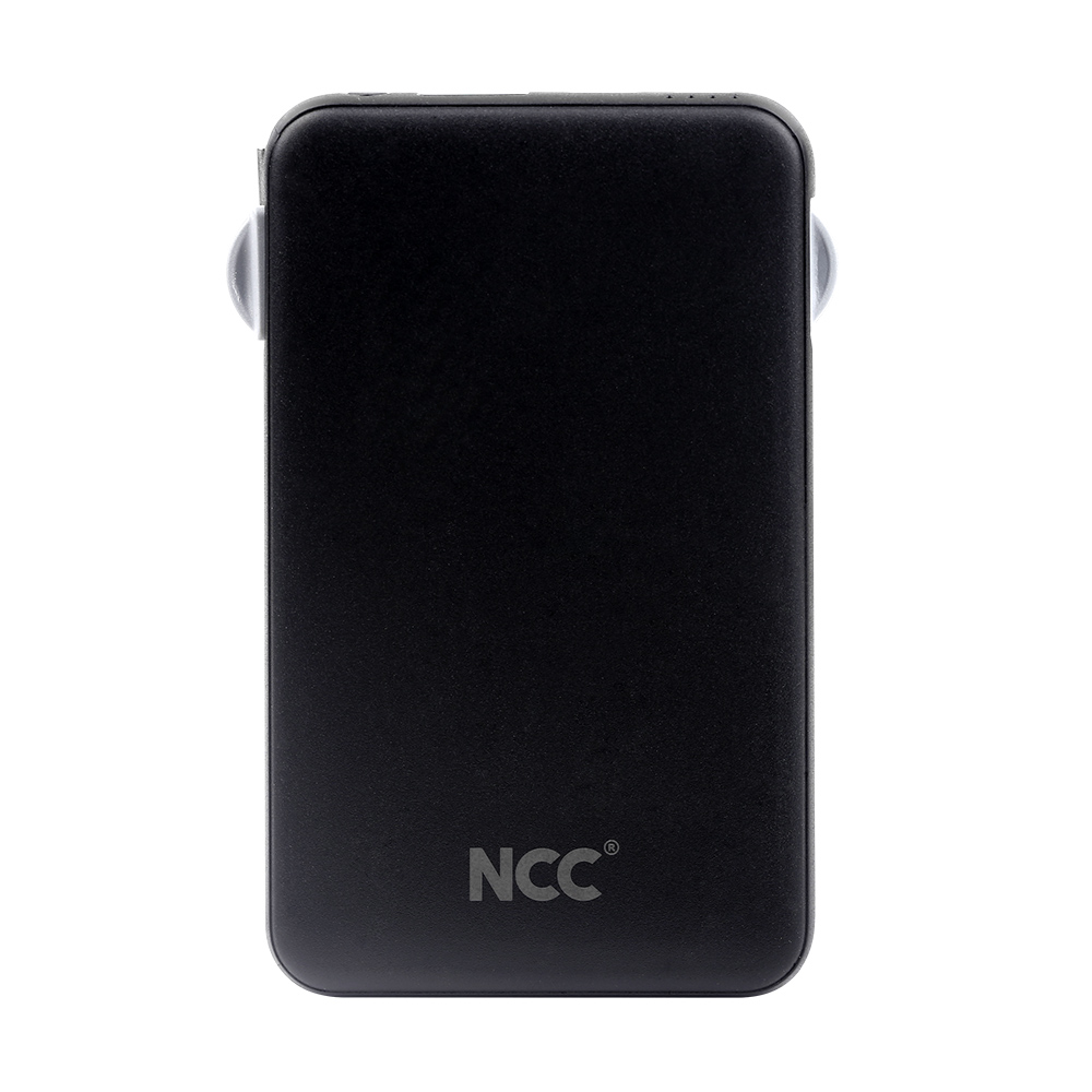 NCC BP03 5000mAh Mini Compact Power Bank with Lightning Cable USB-C Cable