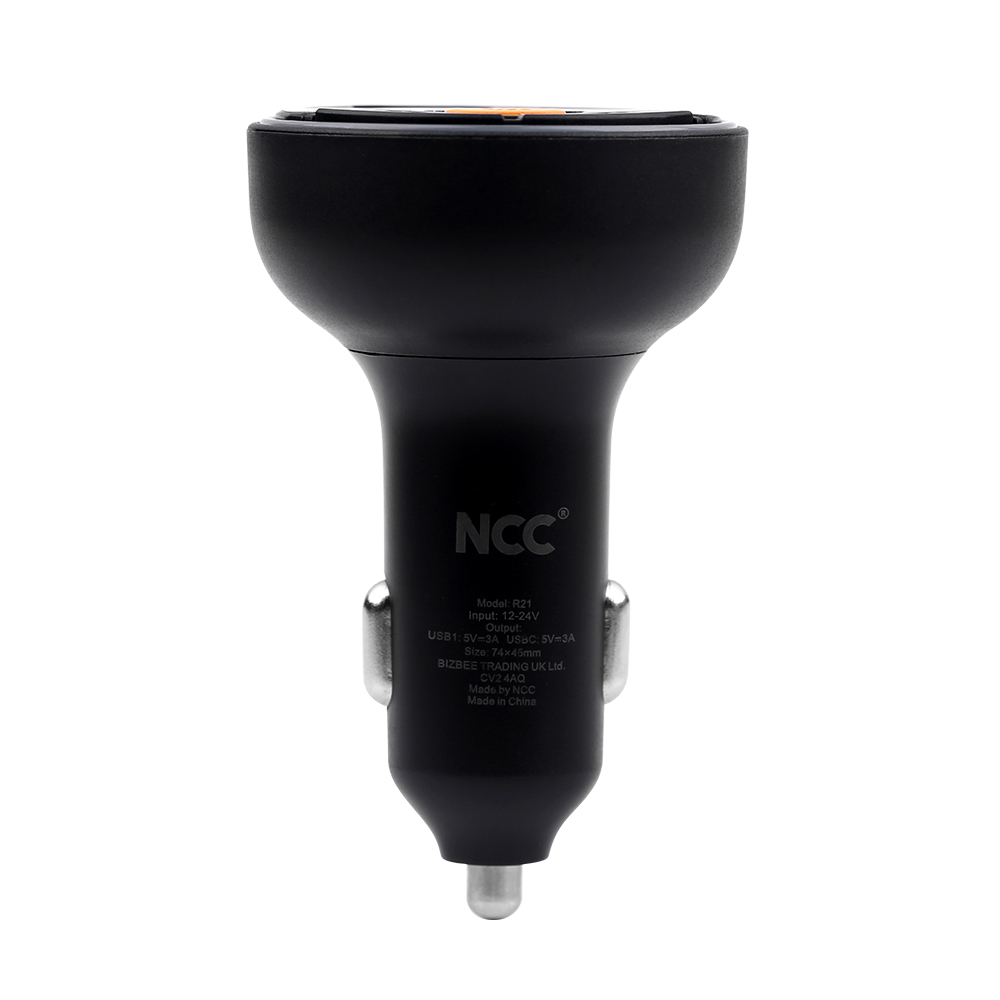 NCC R21 15W Bluetooth Car Charger