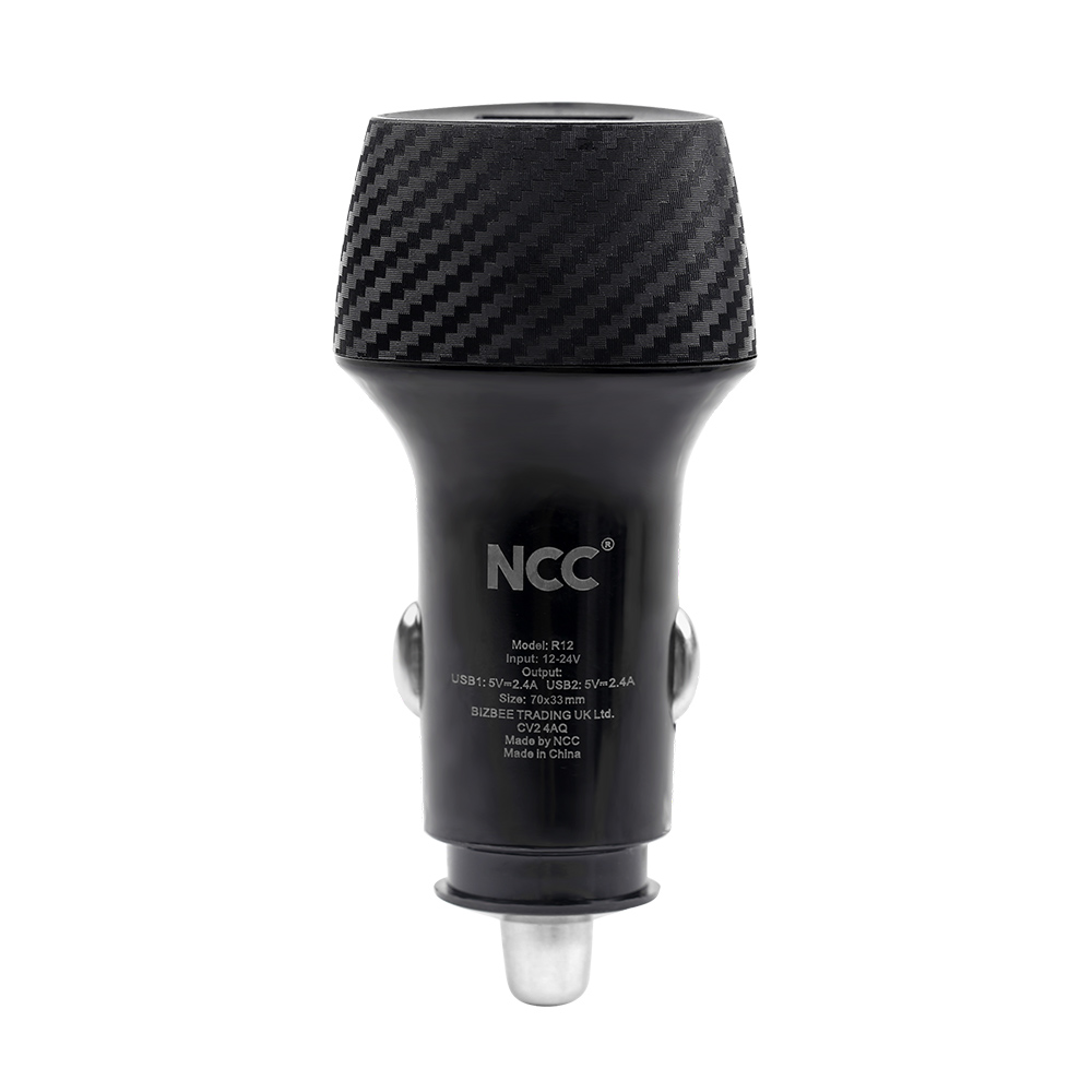 NCC R12 12W Dual-port Car Charger