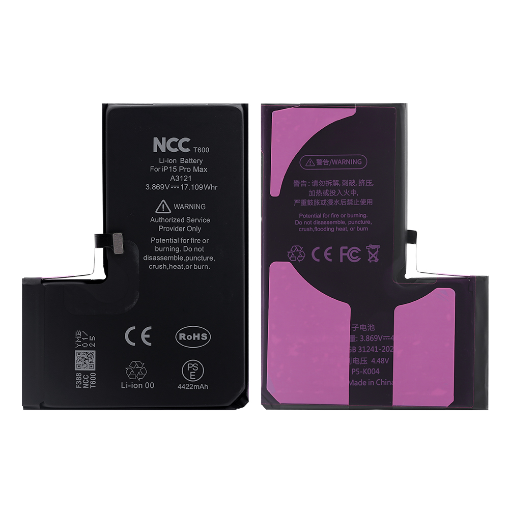 NCC T600 Battery for iPhone 15 Pro Max Global Version