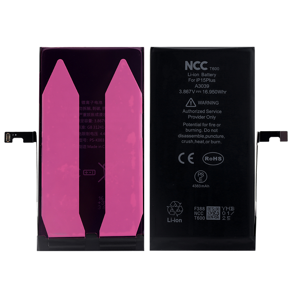 NCC T600 Battery for iPhone 15 Plus Global Version