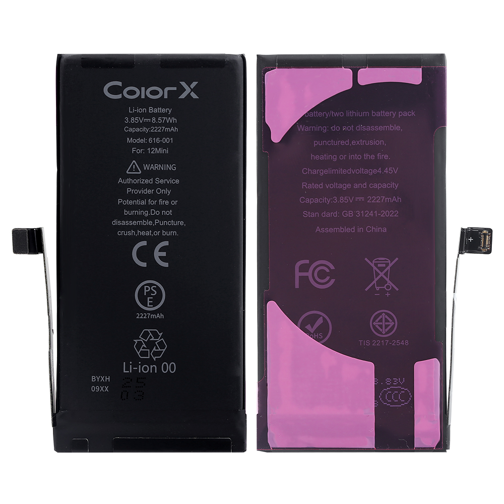 ColorX Diagnostic battery for iPhone 12 Mini