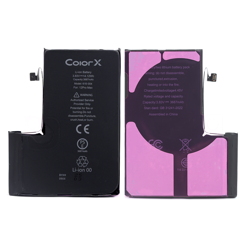 ColorX Diagnostic battery for iPhone 12 Pro Max