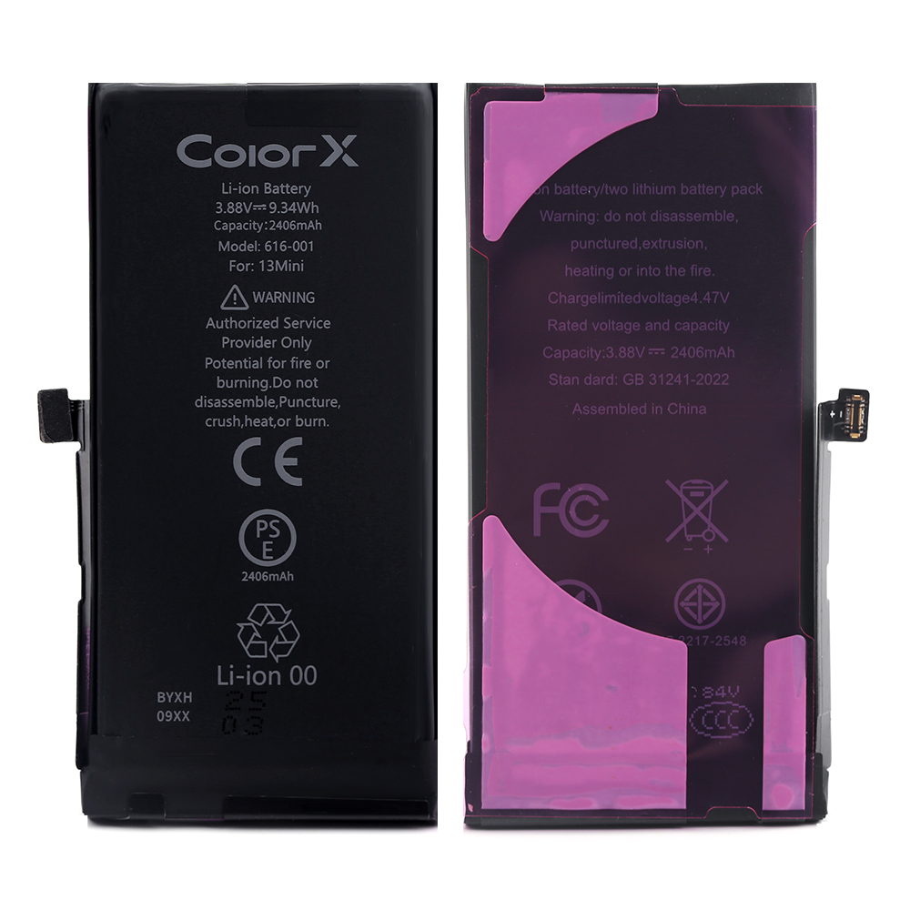 ColorX Diagnostic battery for iPhone 13 Mini