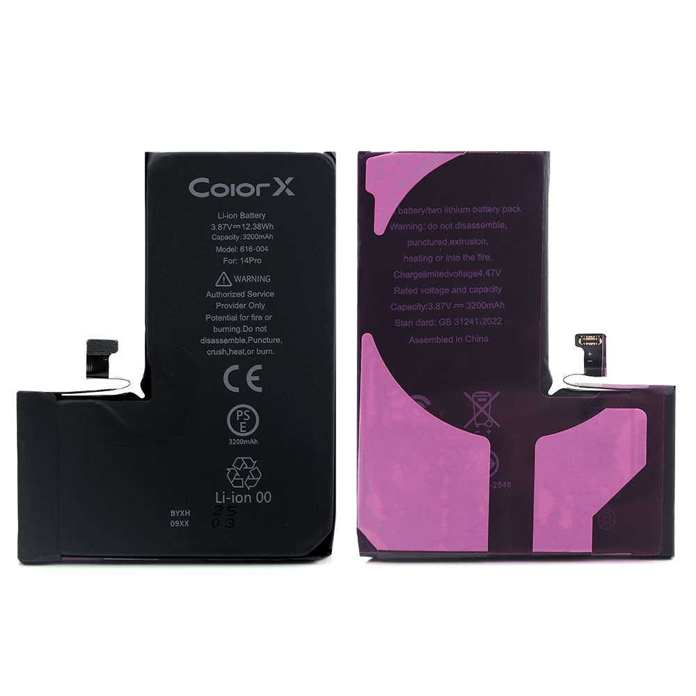 ColorX Diagnostic battery for iPhone 14 Pro