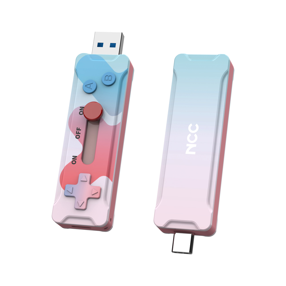 NCC SE101 Portable Solid State Drive Slide Type USSD 500MB/s USB&Type-C Interface