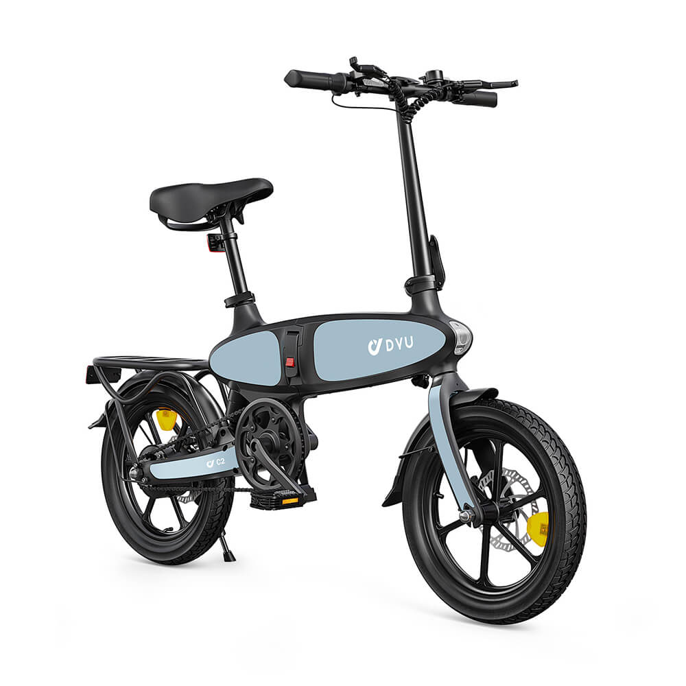 DYU C2 Electric Assisted Bicycle Foldable 350W 16*2.5 inch
