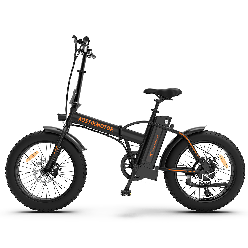 AOSTIRMOTOR A20 Electric Bike  Foldable  500W  20"*4 Fat Tires