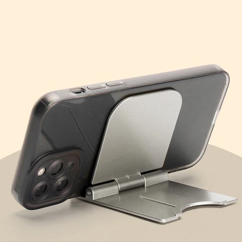 Universal Mobile Phone and Tablet Holder for iPhone 17 iPad Samsung Xiaomi Adjustable Foldable Desktop Cell Phone Stand