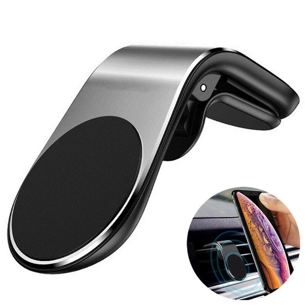 Magnetic Car Phone Holder Air Vent Clip Mount Rotatable Cellphone