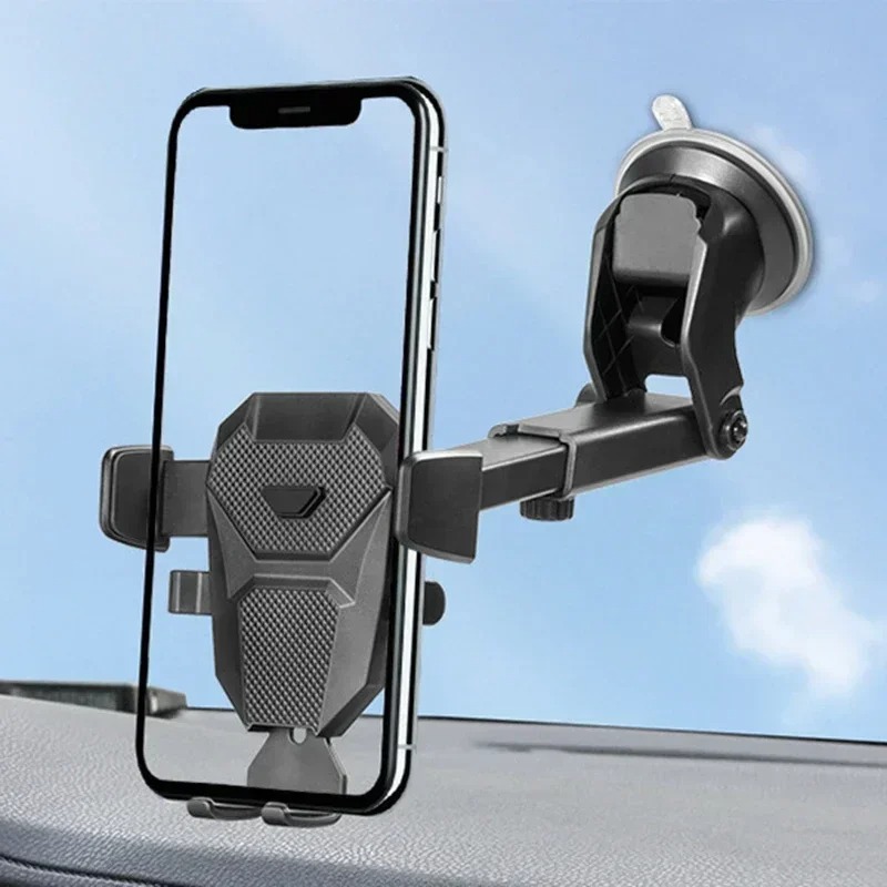 Suction Cup Car Phone Holder Mount Stand Universal Mobile Cellphone Support Bracket for iPhone Xiaomi Huawei Samsung