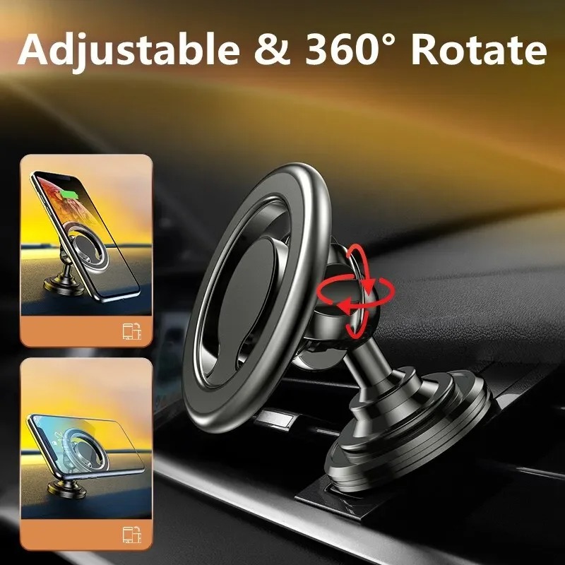 Magnetic Car Phone Holder Stand Universal Magnet Mount Support GPS Mobile Bracket for Magsafe iPhone
