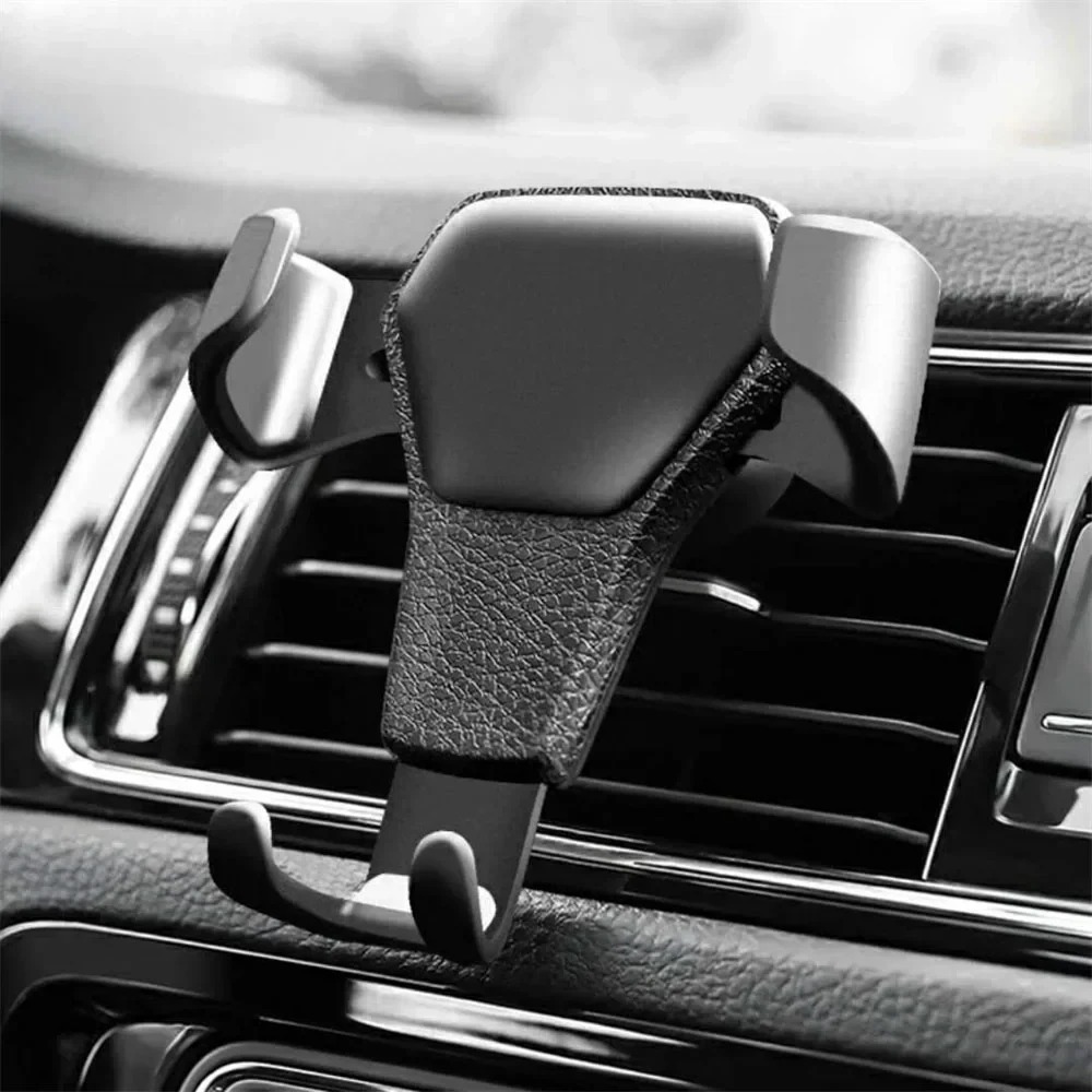 Gravity Car Phone Holder Air Vent Mount Universal Auto Lock Mobile Stand GPS Support for iPhone Samsung Xiaomi Smartphones