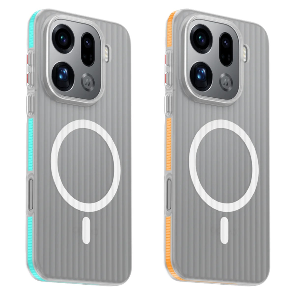 For OPPO Find X9 Pro Case Hard PC Transparent Magnetic MagSafe Anti-slip Protective Back Cover For Find X9