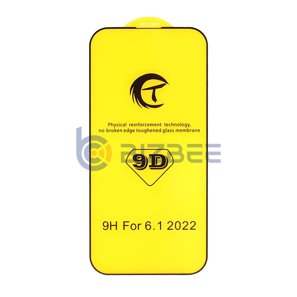 9D Cold Carving Full Cover HD  Tempered Glass Film for Apple iPhone 14 Pro With Package